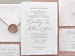 The Handcrafted Suite - Letterpress Wedding Invitations