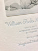 William - Letterpress Birth Announcements
