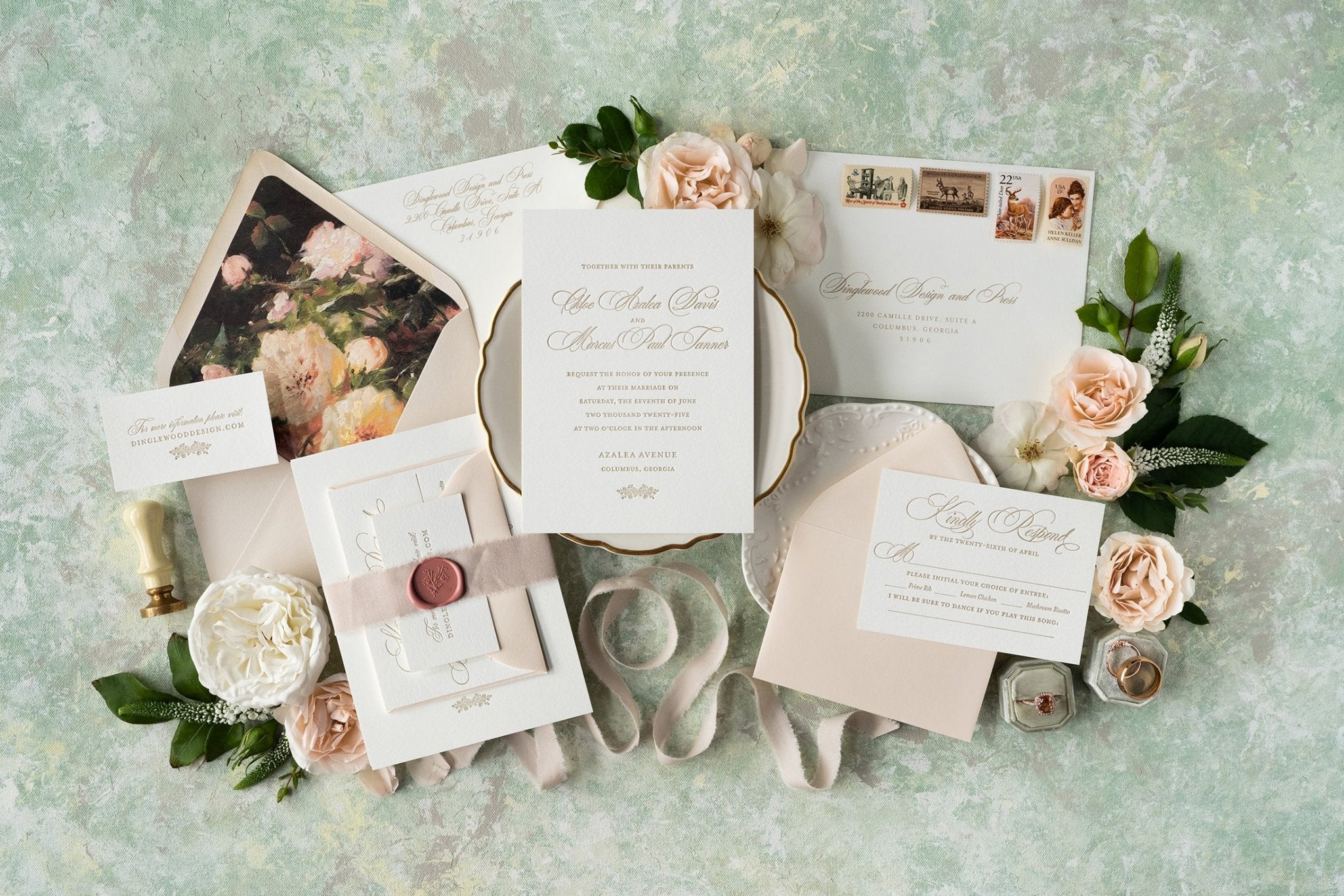 Decoding the Wedding Invitation Suite: A Stress-Free Guide - Dinglewood Design & Press