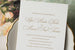 The Botanical Gardens Suite - Letterpress Wedding Invitations - Dinglewood Design & Pressletterpress