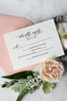 The Peachtree Suite - Letterpress Wedding Invitations - Dinglewood Design & Pressletterpress