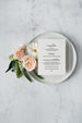 The Peachtree Suite - SAMPLE Letterpress Wedding Invitation - Dinglewood Design & Pressletterpress