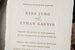 The Eliza Suite in Mocha Rose Gold - SAMPLE Letterpress Wedding Invitation - Dinglewood Design & Pressletterpress