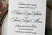 The Highlands Suite - SAMPLE Letterpress Wedding Invitation - Dinglewood Design & Pressletterpress