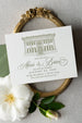 The Columbus Suite - Letterpress Wedding Invitations - Dinglewood Design & Pressletterpress