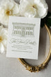 The Columbus Suite - Letterpress Wedding Invitations - Dinglewood Design & Pressletterpress