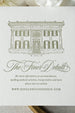 The Columbus Suite - Letterpress Wedding Invitations - Dinglewood Design & Pressletterpress