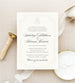 The Audrey Suite - Letterpress Wedding Invitations - Dinglewood Design & Pressletterpress