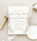 The Fern Suite - Letterpress Wedding Invitations