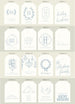 Simplicity Family - Letterpress Gift Tags - Dinglewood Design & Pressletterpress
