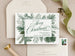 Business Christmas Pine - No Photo - Letterpress Holiday Cards - Dinglewood Design & Pressletterpress