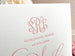 Sadie - Letterpress Birth Announcements - Dinglewood Design & Pressletterpress