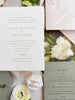 The Eliza Suite - Letterpress Wedding Invitations - Dinglewood Design & Pressletterpress