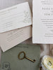 The Eliza Suite - Letterpress Save the Dates - Dinglewood Design & Pressletterpress