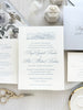 The Mountains Suite - Letterpress Wedding Invitations
