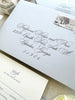 The Mountain Suite - SAMPLE Letterpress Wedding Invitation - Dinglewood Design & Pressletterpress