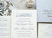 The Mountain Suite - SAMPLE Letterpress Wedding Invitation - Dinglewood Design & Pressletterpress