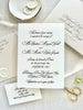 The Highlands Suite - SAMPLE Letterpress Wedding Invitation