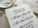 The Highlands Suite - SAMPLE Letterpress Wedding Invitation