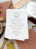 The Carolina Suite - SAMPLE Letterpress Wedding Invitation