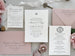 The Baroque Suite - SAMPLE Letterpress Wedding Invitation