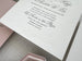 Baroque - Letterpress Baptism Invitation - Dinglewood Design & Pressletterpress