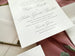 The Grove Suite - SAMPLE Letterpress Wedding Invitation - Dinglewood Design & Pressletterpress