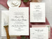 The Peachtree Suite - Letterpress Wedding Invitations - Dinglewood Design & Pressletterpress