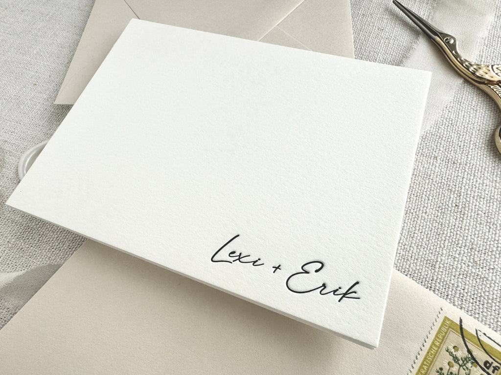 Lexi - Letterpress Stationery - Dinglewood Design & Pressletterpress