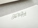 Wolford - Letterpress Stationery - Dinglewood Design & Pressletterpress