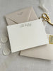 Wolford - Letterpress Stationery - Dinglewood Design & Pressletterpress