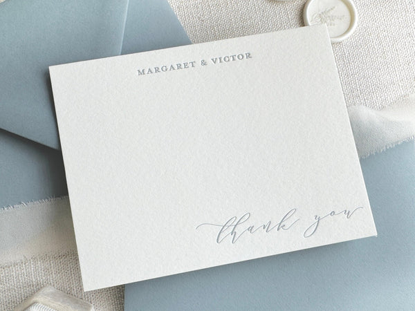 Margaret - Letterpress Stationery - Dinglewood Design & Pressletterpress