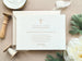 Christian Cross - Letterpress Baptism Invitation - Dinglewood Design & Pressletterpress