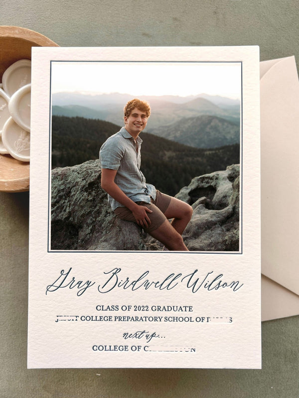 Graduate - Letterpress Graduation Announcements - Dinglewood Design & Pressletterpress