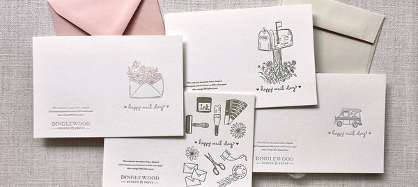 Letterpress Greeting Card - Dinglewood Design & Pressletterpress