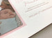 Rose - Letterpress Birth Announcements - Dinglewood Design & Pressletterpress