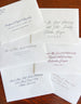 Recipient Addressing for Envelopes - Flat Printed