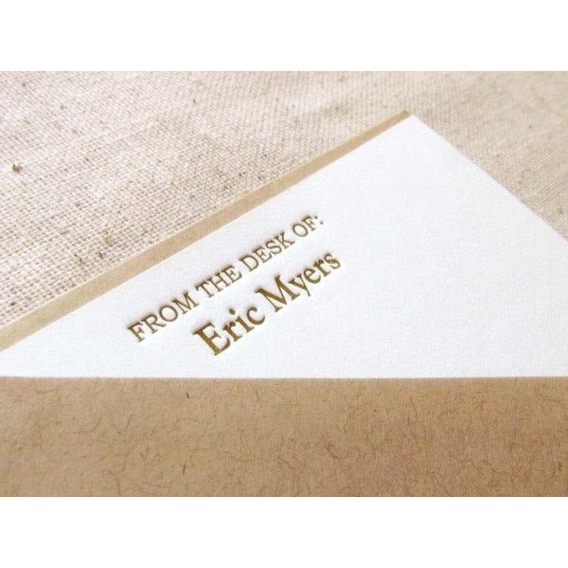 Eric - Letterpress Stationery - Dinglewood Design & Pressletterpress