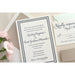 The Botanical Gardens Suite - Letterpress Wedding Invitations - Dinglewood Design & Pressletterpress