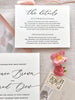 The Dew Suite - Letterpress Wedding Invitations