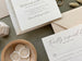 The Jaclyn Suite - SAMPLE Letterpress Wedding Invitation
