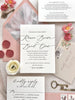 The Dew Suite - SAMPLE Letterpress Wedding Invitation