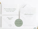 The Lily Suite - Letterpress Wedding Invitations - Dinglewood Design & Pressletterpress