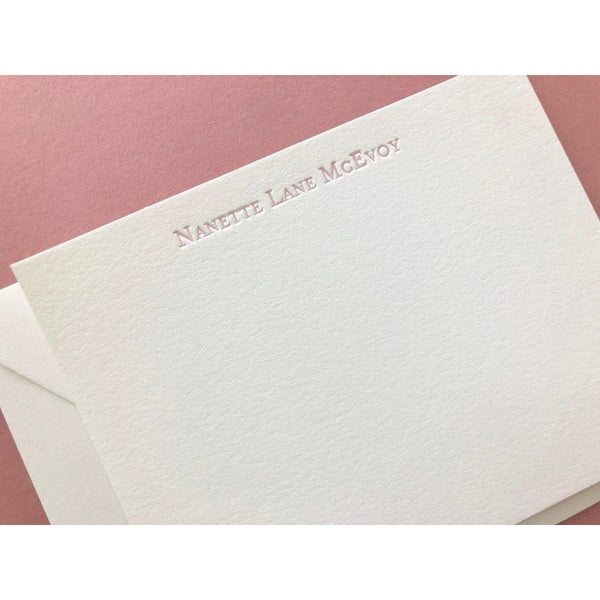 Nanette - Letterpress Stationery