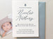 Nicolas - Letterpress Birth Announcements - Dinglewood Design & Pressletterpress