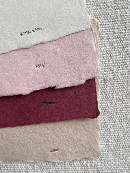 Handmade Paper Upgrade – Dinglewood Design & Press