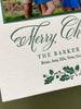 Acorn Evergreen - Letterpress Holiday Cards