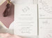 The Enchanted Suite - SAMPLE Letterpress Wedding Invitation