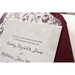 The Vintage Rose Suite - SAMPLE Letterpress Wedding Invitation