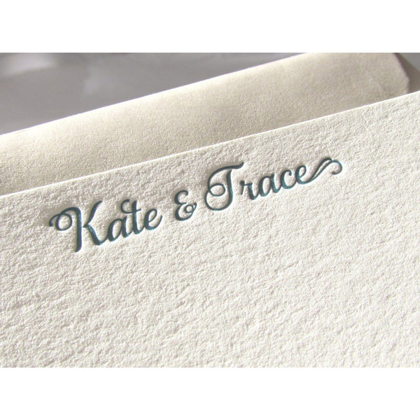 Kate - Letterpress Stationery